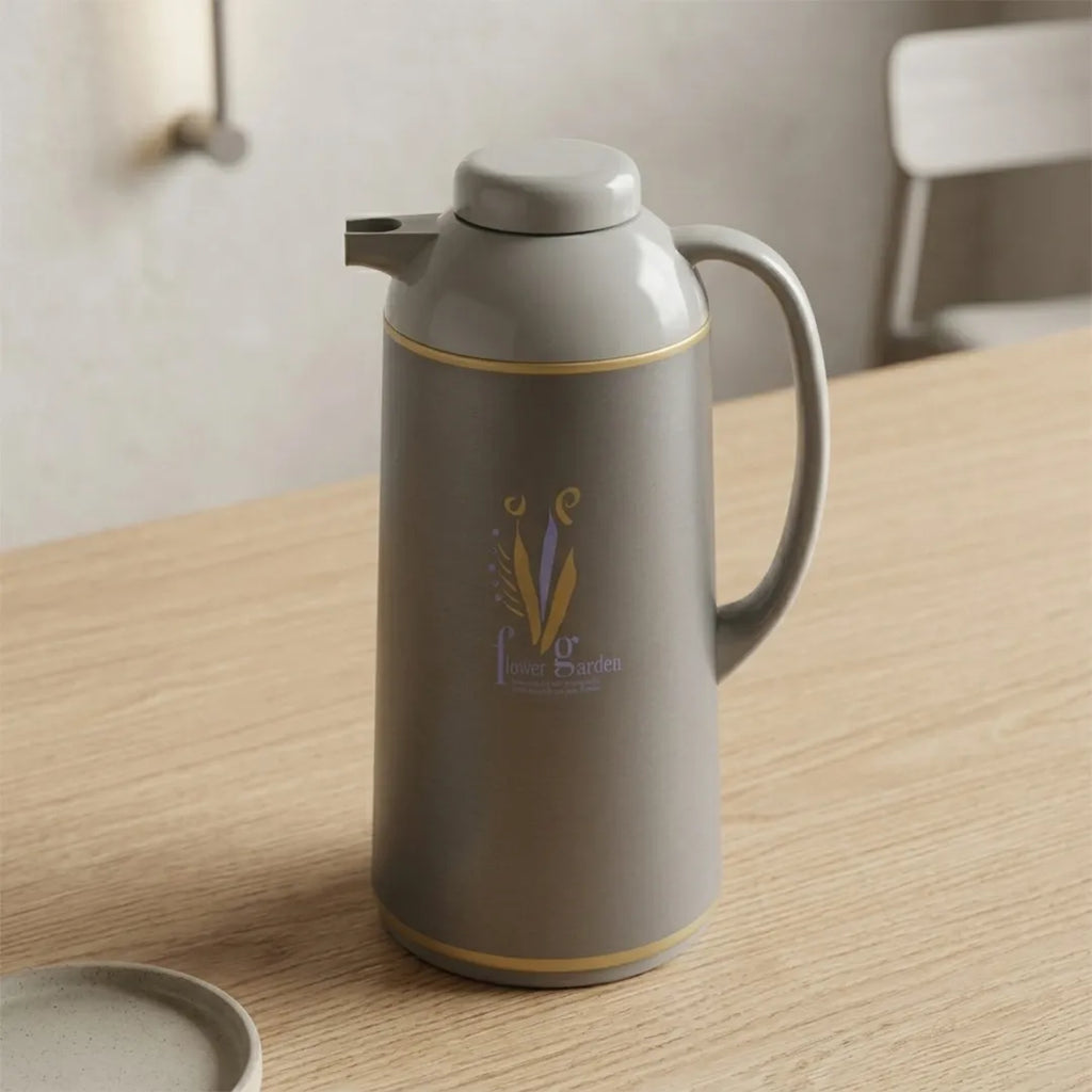 AGYE-13-TD Zojirushi Herb Brown Handy Pot Vacuum Flask – 1.3 L