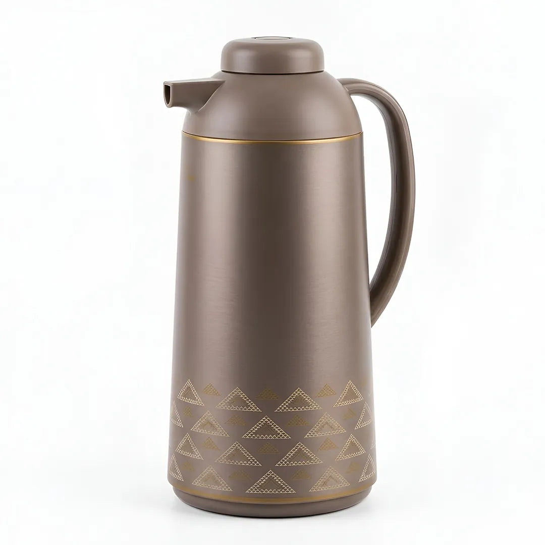 AGYE-19-TZ Zojirushi Gold Brown Handy Pot Vacuum Flask – 1.85 L