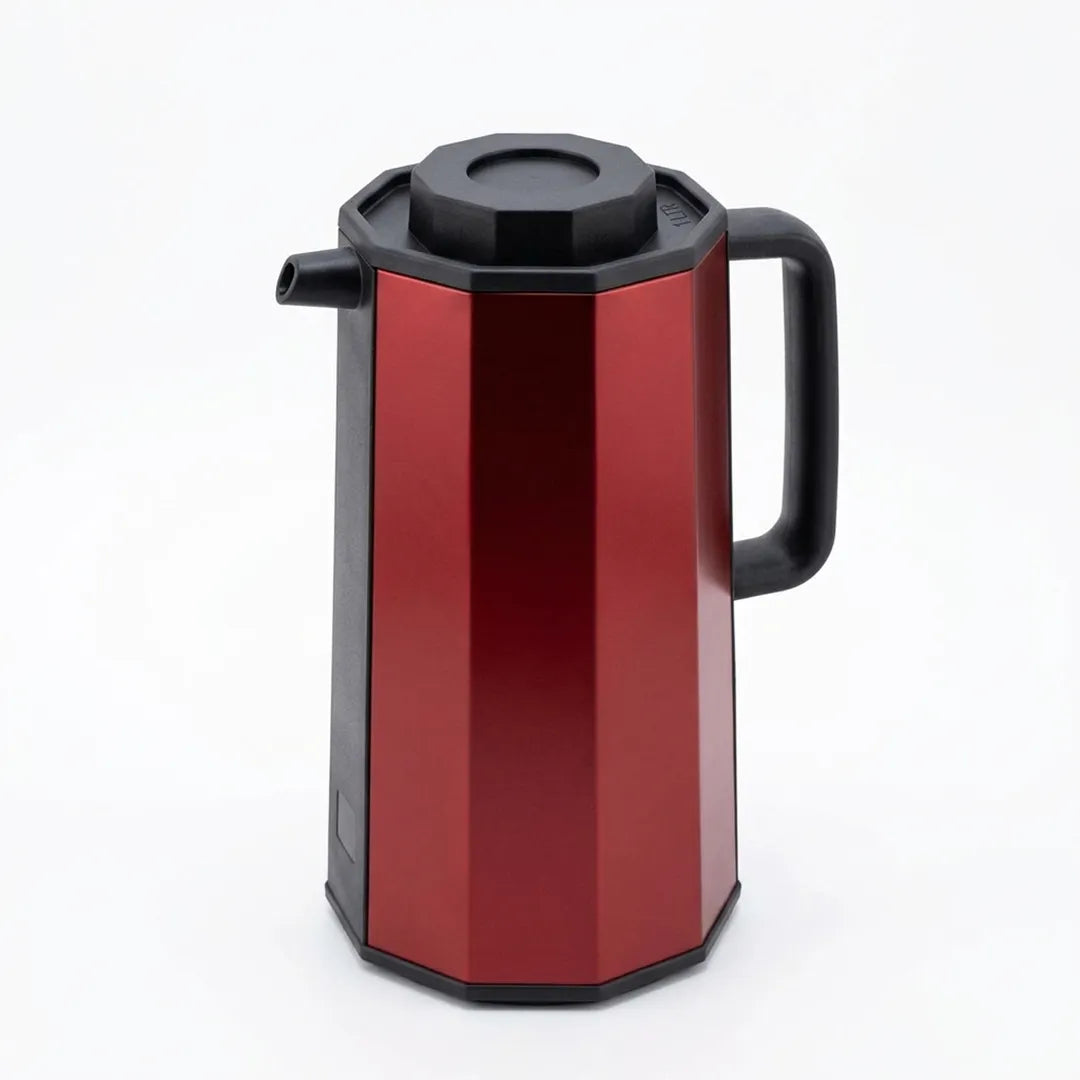 AH-EAE10-RA Zojirushi Metallic Red Glass Vacuum Carafe – 1.0 L