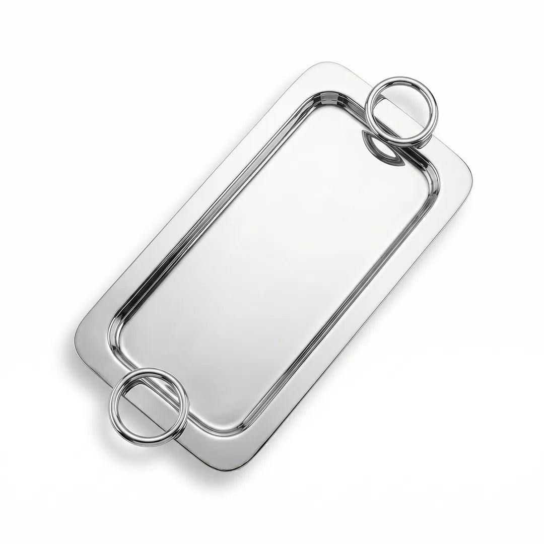 AHE-2493 3 Bowl Serving Tray Set with Handles
