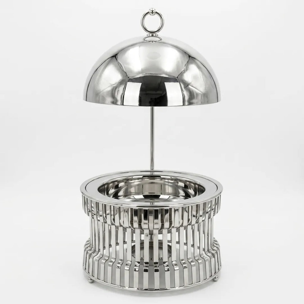 AHE-2496B Chafing Dish with Lid and Stand 2.5L