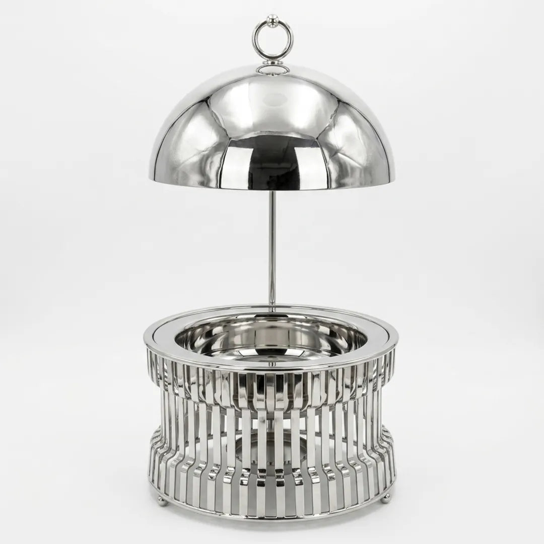 AHE-2496B Chafing Dish with Lid and Stand 2.5L