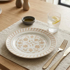 Luhpar Verona ivory dinner plate, 10.5 inch — alternate view