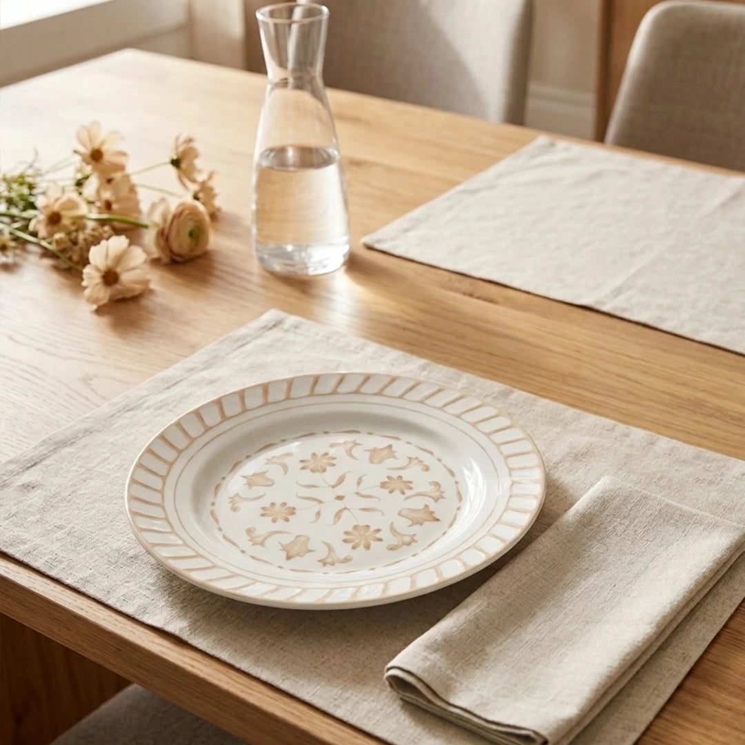 Luhpar Verona ivory side plate, 7.5 inch — alternate view