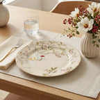 Luhpar Chinoserie Floral porcelain dinner plate, 10.5 inch — alternate view