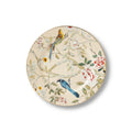 Luhpar Chinoserie Floral porcelain side plate, 7.5 inch with gold rim