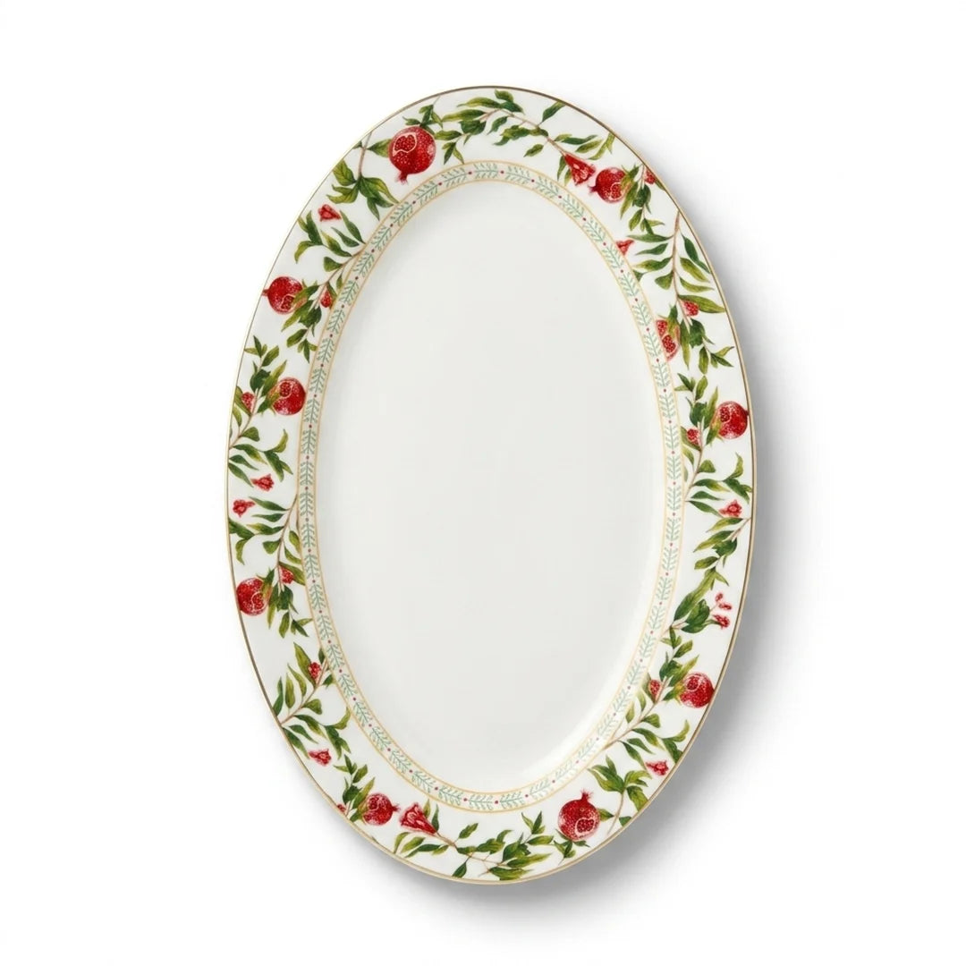 AM -028 12" Oval Plate