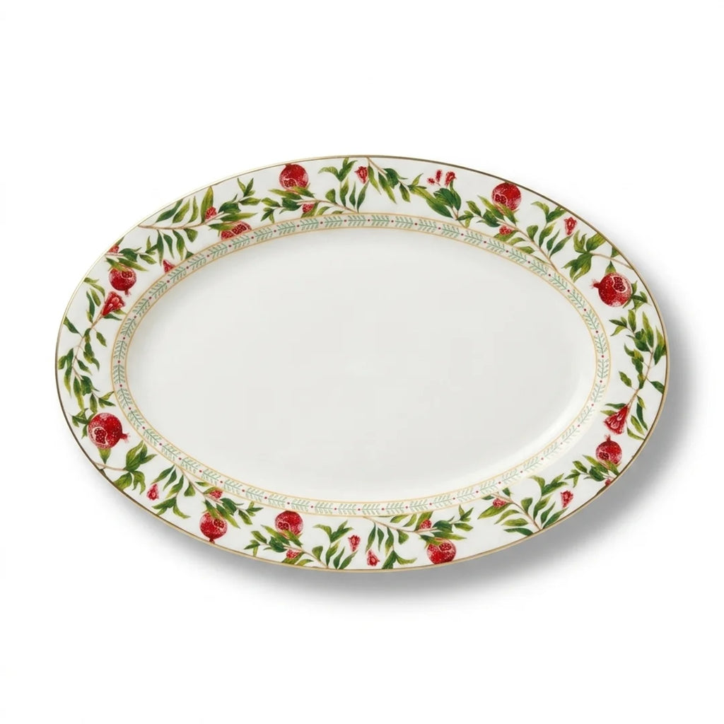 AM -028 12" Oval Plate
