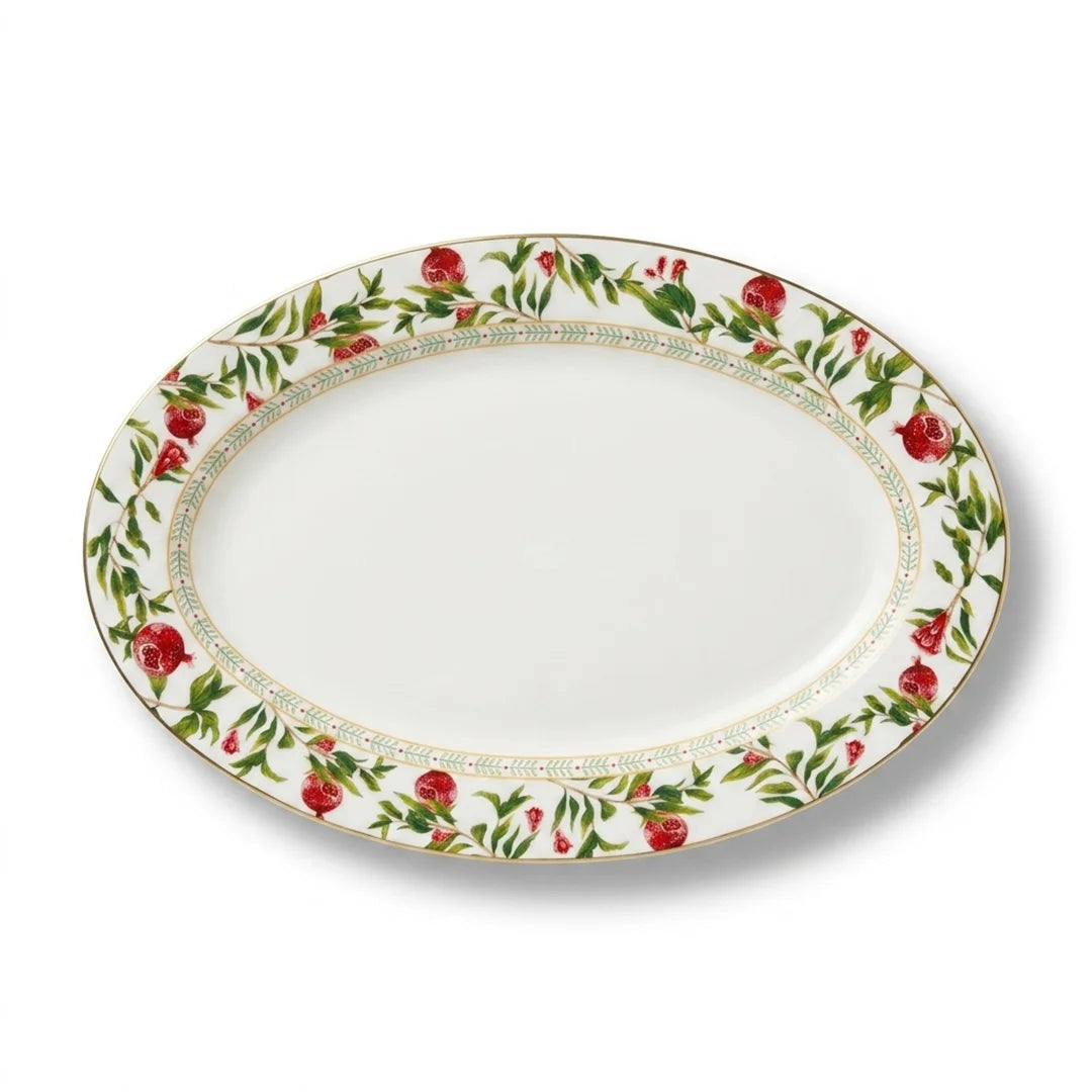 AM -028 12" Oval Plate