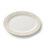 Luhpar Verona ivory oval serving plate, 12 inch — alternate view