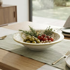 P-B 23 Medina Hand-Painted Ceramic Deep Plate – 23 cm – alternate view