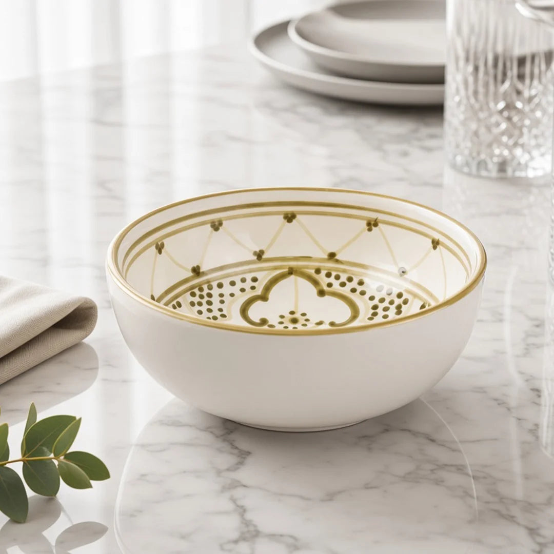 P-B 16 Medina Hand-Painted Ceramic Bowl – 16 cm – alternate view
