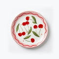 CLR-006 Bellavita Cherry Motif Ceramic Salad Plate – 19.4 cm