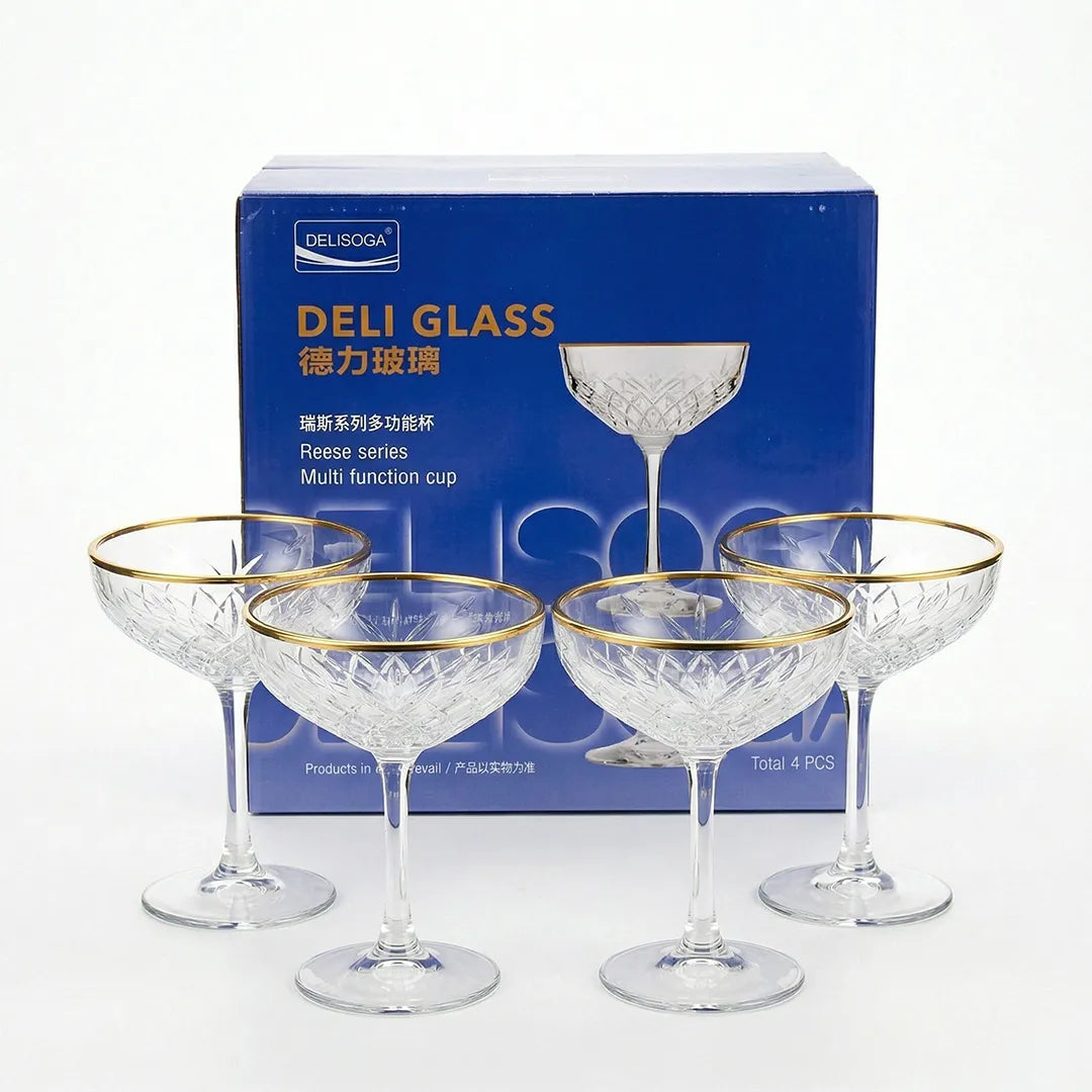 DSJ0125R Glass Coupe 250 ml Set of 4