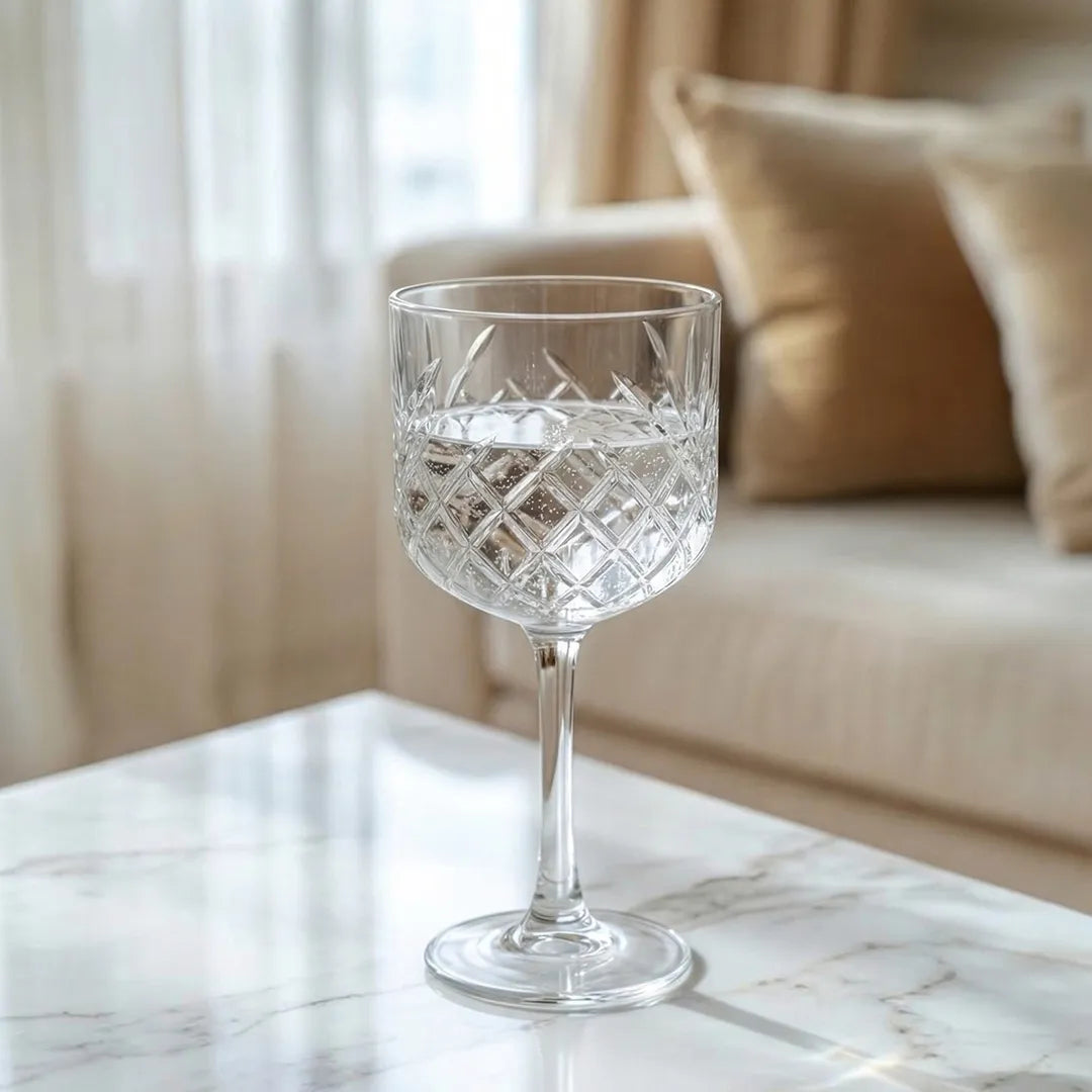 DSJ0160 Glass Goblet 490 ml Set of 4
