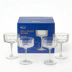 DSJ0438R Glass Coupe 380 ml Set of 4