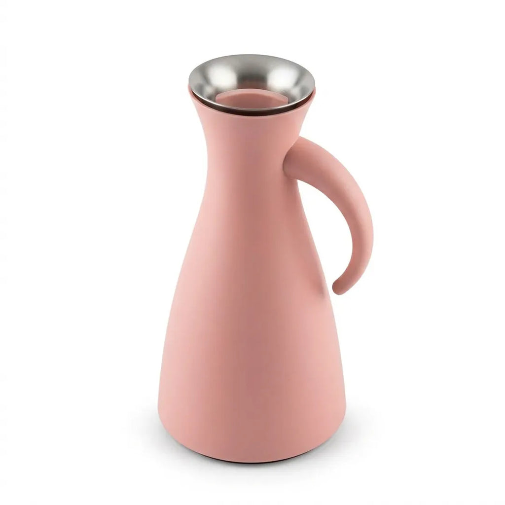 502864 Eva Solo Sculptural Vacuum Jug – Rose Quartz, 1.0 Litre