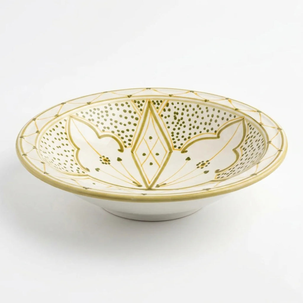 P-B 33 Medina Hand-Painted Ceramic Serving Platter – 33 cm