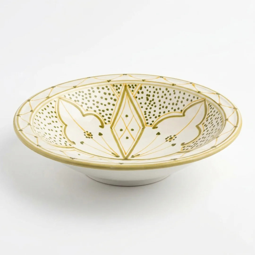 P-B 33 Medina Hand-Painted Ceramic Serving Platter – 33 cm