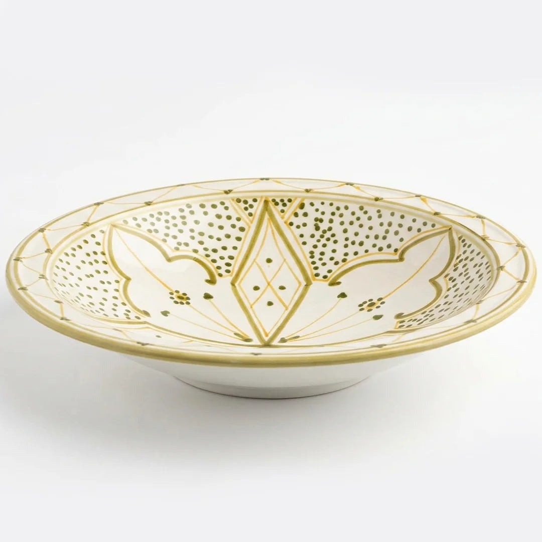 P-B 38 Medina Hand-Painted Ceramic Serving Platter – 38 cm