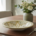 P-B 38 Medina Hand-Painted Ceramic Serving Platter – 38 cm – alternate view