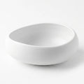 Luhpar Pebble Collection white egg-shape bowl, 205mm