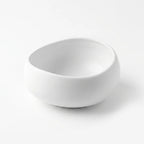 Luhpar Pebble Collection white egg-shape small bowl, 130mm