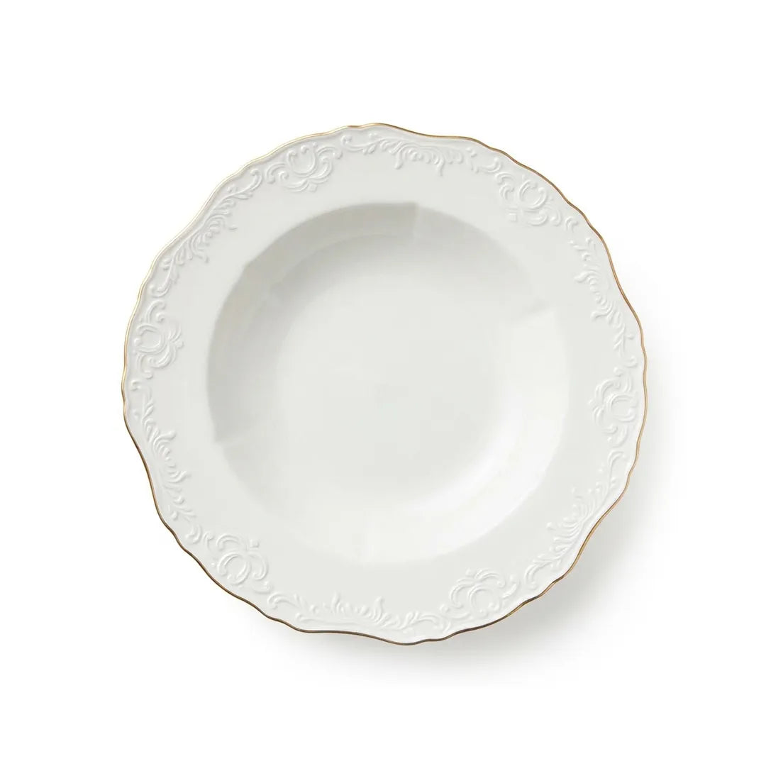 HO-001 Imperia Porcelain Soup Plate – 9"