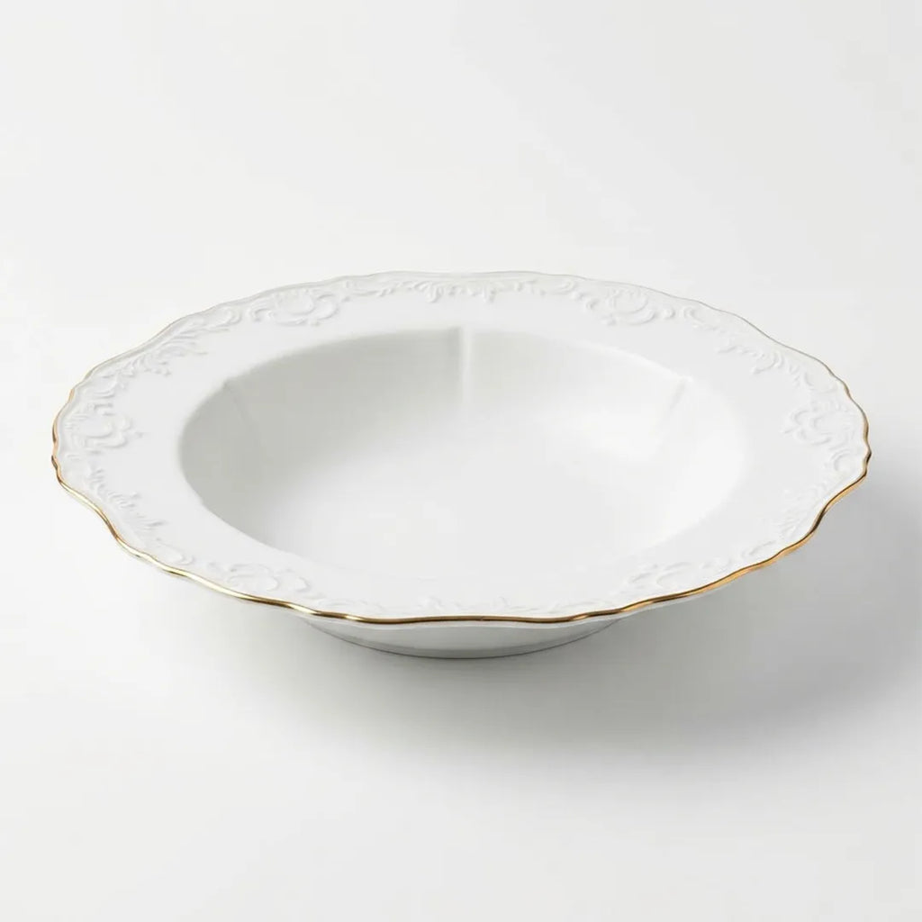 HO-001 Imperia Porcelain Soup Plate – 9"
