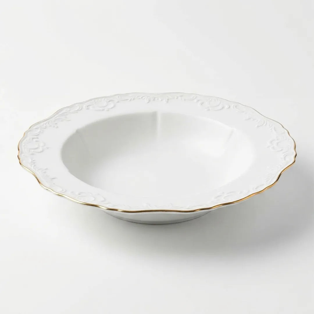 HO-001 Imperia Porcelain Soup Plate – 9"