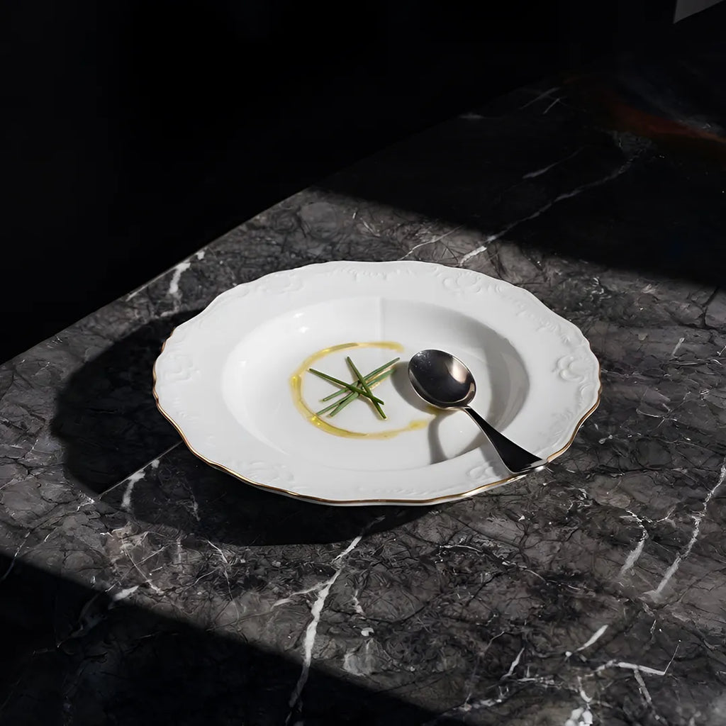 HO-001 Imperia Porcelain Soup Plate – 9"