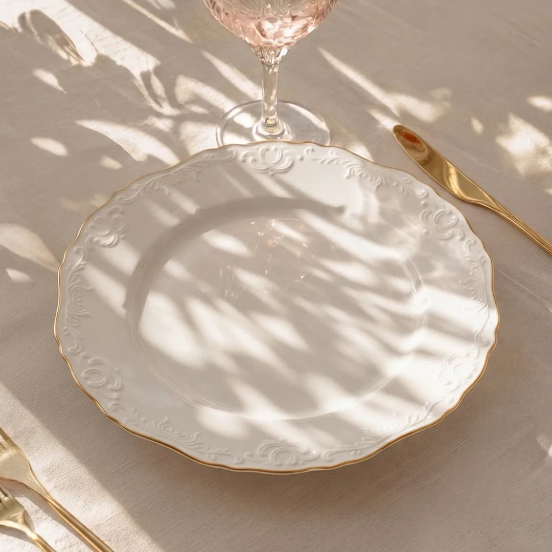 HO-005 Imperia Porcelain Dinner Plate – 10.5"