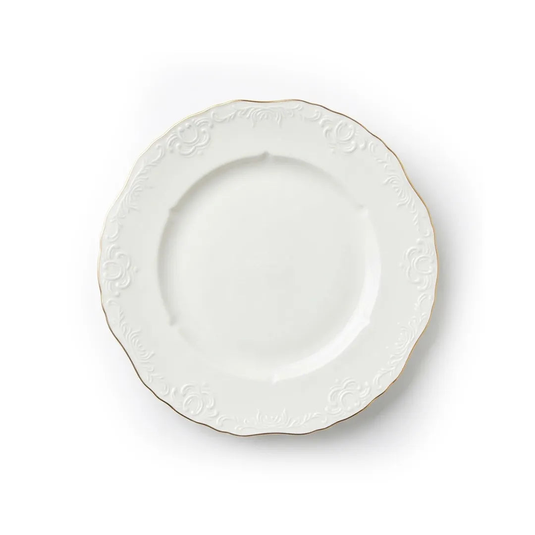 HO-006 Imperia Porcelain Dessert Plate – 8.5"