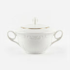 HO-013 Imperia Porcelain Sugar Pot with Lid – 2.5"