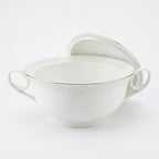 HO-015 Imperia Porcelain Soup Pot with Lid – 20 cm