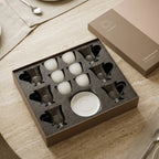 HO-017 Imperia Porcelain Cawa & Tea Cup Set – 18 Pieces