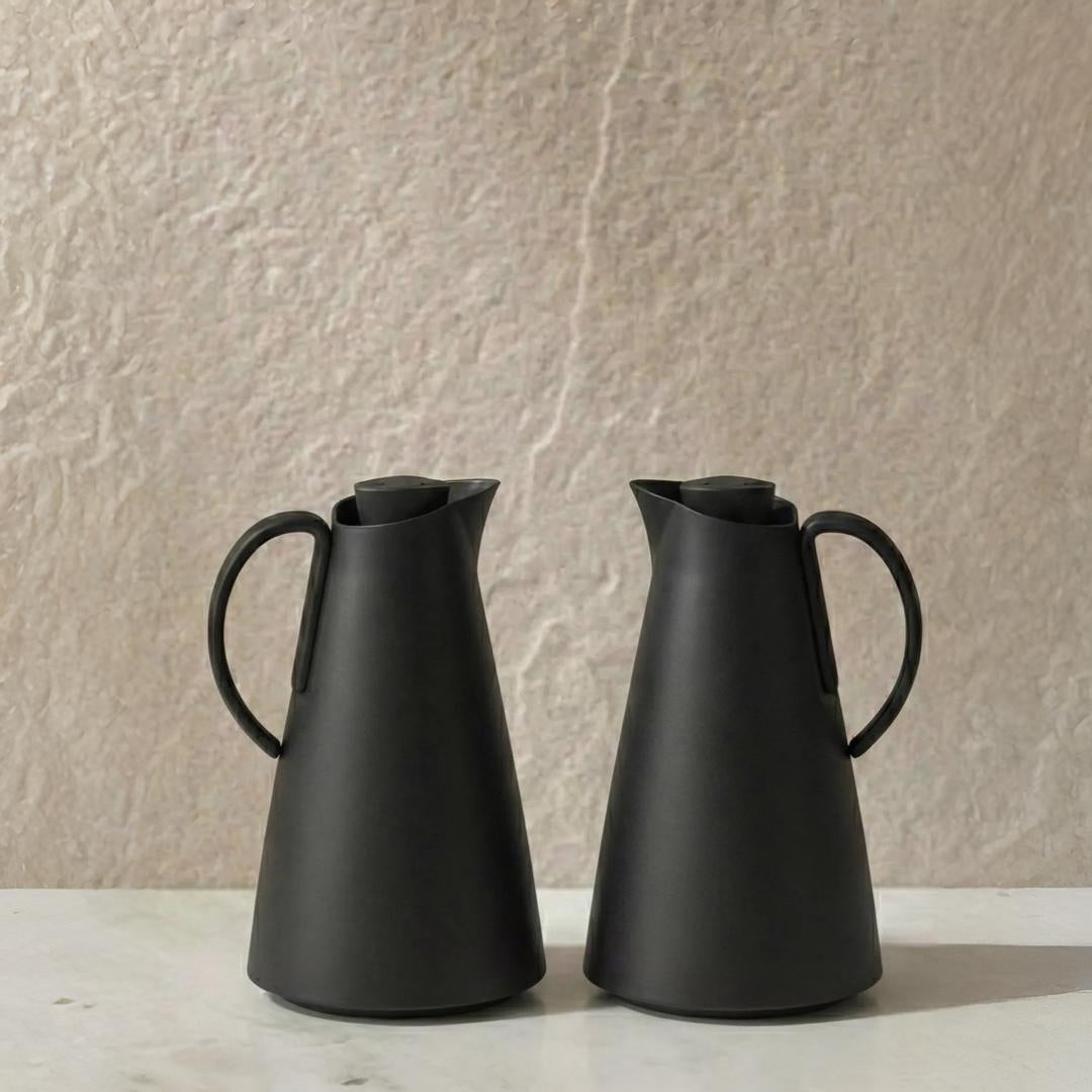 HS-2504 Adaman Vacuum Flask Set 1.0L Matt Black