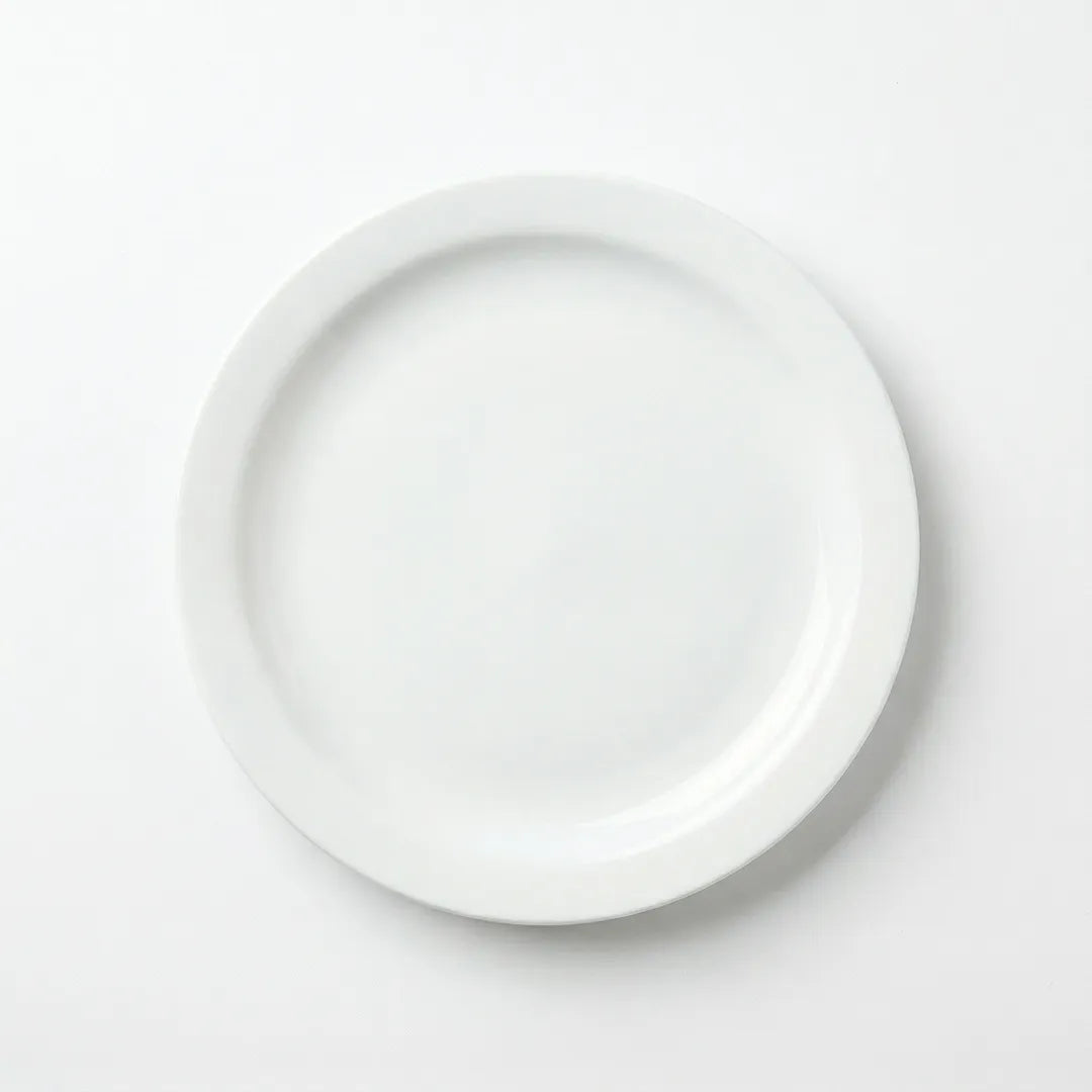 A0057 – Horeca Small Rim Plate White 10.25"