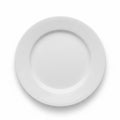 A0077 – Horeca Rimmed Plate White 16"