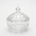 MS3101L Glass Sugar Bowl with Lid 16 cm
