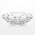 MS3118 Glass Bowl Oval Shape 28×20 cm