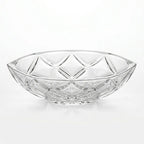 MS3118 Glass Bowl Oval Shape 28×20 cm