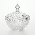 MS8039-200 Glass Sugar Bowl with Lid 20 cm