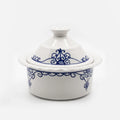P-B 11 Safira Hand-Painted Ceramic Soup Tureen with Lid – 20 cm