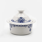 P-B 11 Safira Hand-Painted Ceramic Soup Tureen with Lid – 20 cm