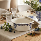 P-B 11 Safira Hand-Painted Ceramic Soup Tureen with Lid – 20 cm