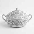 P-B 25 Selene Botanical Motif Ceramic Soup Tureen – 25 cm