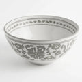 P-B 30 Selene Botanical Motif Ceramic Serving Bowl – 30 cm