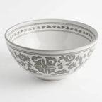 P-B 30 Selene Botanical Motif Ceramic Serving Bowl – 30 cm