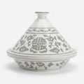 P-B 32 Selene Botanical Motif Ceramic Tagine – 32 cm